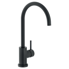 Immagine di Nobili LIVE miscelatore monocomando H.36 cm per lavello, colore mora finitura opaco LV00133BM