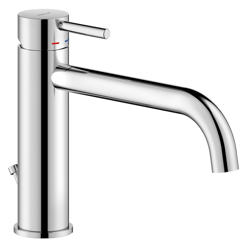 Immagine di Nobili LIVE miscelatore lavabo monocomando bocca lunga, finitura cromo LV00118/5CR