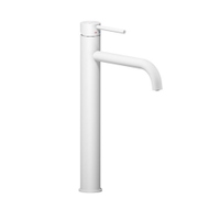 Immagine di Nobili LIVE miscelatore lavabo monocomando a bacinella, finitura polar white LV00128/2WM