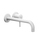 Nobili LIVE miscelatore lavabo solo parte esterna monocomando a parete bocca lunga P.25 cm, finitura polar white LV00199/2WM