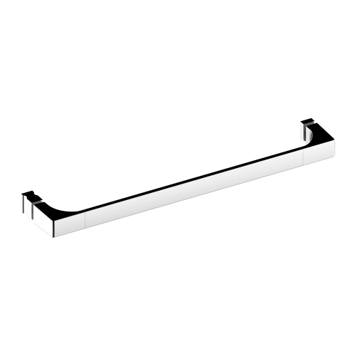 Immagine di Keuco EDITION 11 maniglione L.52 cm, per anta doccia, con contropiastre e maniglia installabile a destra o sinistra, finitura cromo 11108010502