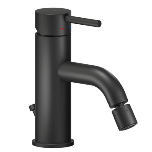 Immagine di Nobili LIVE miscelatore bidet monocomando, colore mora finitura opaco LV00119/1BM