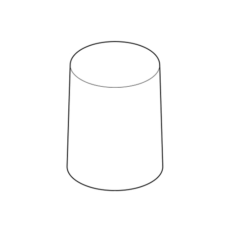 Immagine di Keuco bicchiere rovesciato in cristallo satinato 11152009000