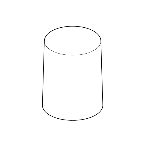 Immagine di Keuco bicchiere rovesciato in cristallo satinato 11152009000