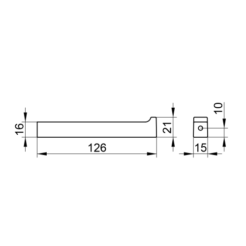Immagine di Keuco EDITION 11 portarotolo di scorta, finitura cromo 11163010000