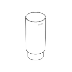 Immagine di Keuco bacinella in cristallo satinato 11164009000