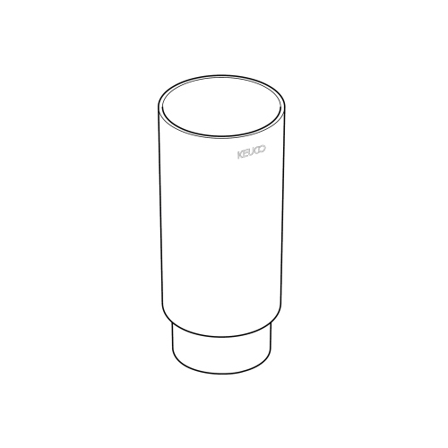 Immagine di Keuco bacinella in cristallo satinato 11164009000