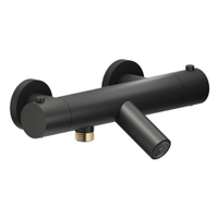 Immagine di Nobili LIVE miscelatore termostatico vasca esterno, colore mora finitura opaco LV00010/1BM