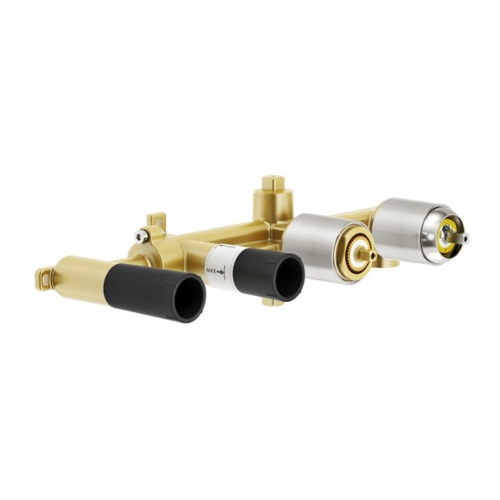 Immagine di Nobili Corpo incasso per miscelatore monocomando per vasca, finitura inox WE81201/TIX