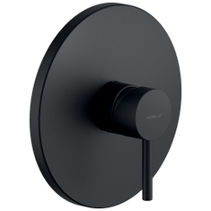 Immagine di Nobili LIVE miscelatore doccia monocomando Ø 17 cm incasso a 1 via , colore mora finitura opaco LV00108BM