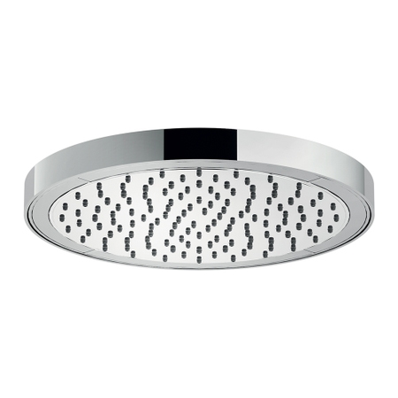 Immagine di Nobili VELIS soffione rotondo a snodo, finitura chrome and grey AD139/10CR