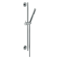 Immagine di Nobili VELIS asta murale con doccetta, finitura inox AD140/37IX