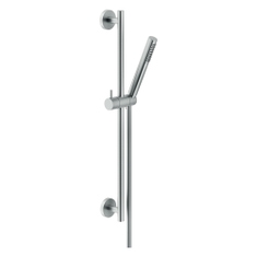 Immagine di Nobili SHOWER asta murale con doccetta, finitura inox AD140/37IX
