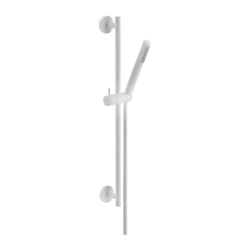 Immagine di Nobili VELIS asta murale con doccetta, finitura polar white AD140/37WM