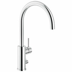 Immagine di Nobili LIVE miscelatore monocomando per lavello con attacco lavastoviglie, finitura cromo LV00113/10CR