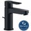 Immagine di Nobili NEW ROAD miscelatore lavabo monocomando a risparmio idrico ed energetico e trattamento antibatterico Biomaster, finitura velvet black RDH00118/1NBBM