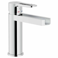 Immagine di Nobili NEW ROAD miscelatore lavabo monocomando con bocca a cascata, finitura cromo RDC0118/2CR