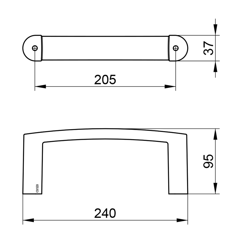 Immagine di Keuco ELEGANCE portasalviette, finitura cromo 11621010000