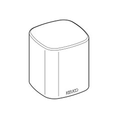 Immagine di Keuco bicchiere rovesciato in cristallo satinato 11652009000