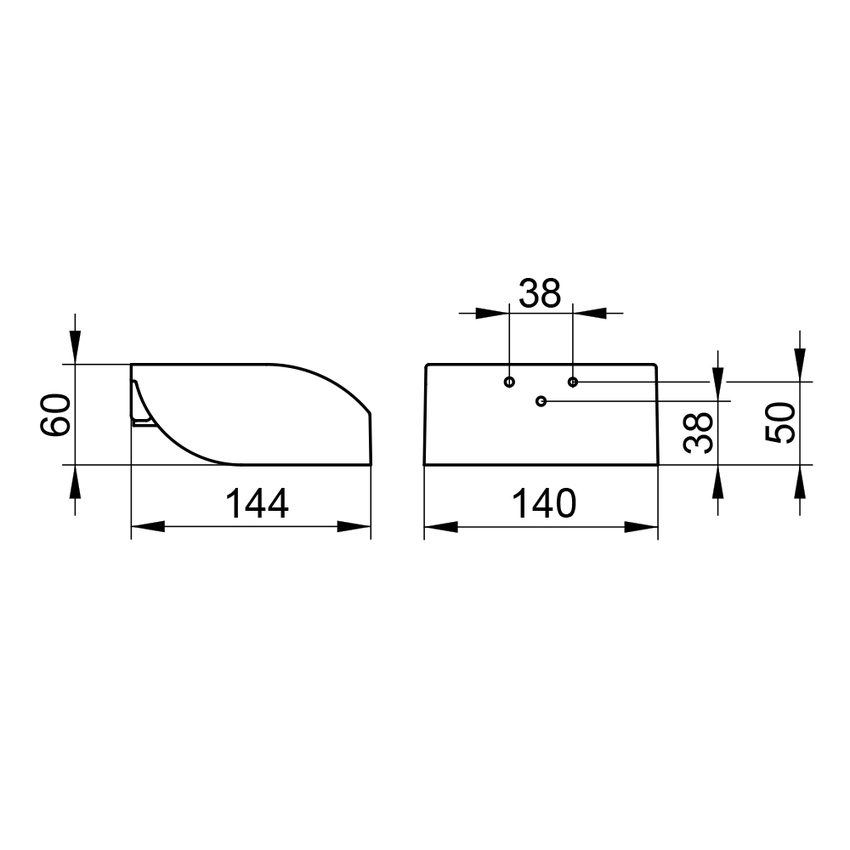 Immagine di Keuco ELEGANCE portarotolo con coperchio, per rotoli 10-12 cm, finitura cromo 11660010000
