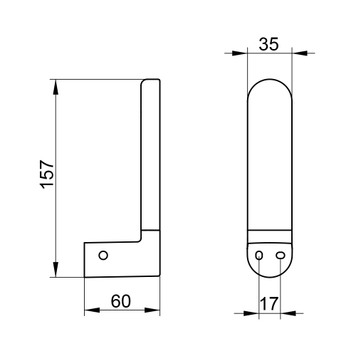 Immagine di Keuco ELEGANCE portarotolo di scorta, finitura cromo 11663010000