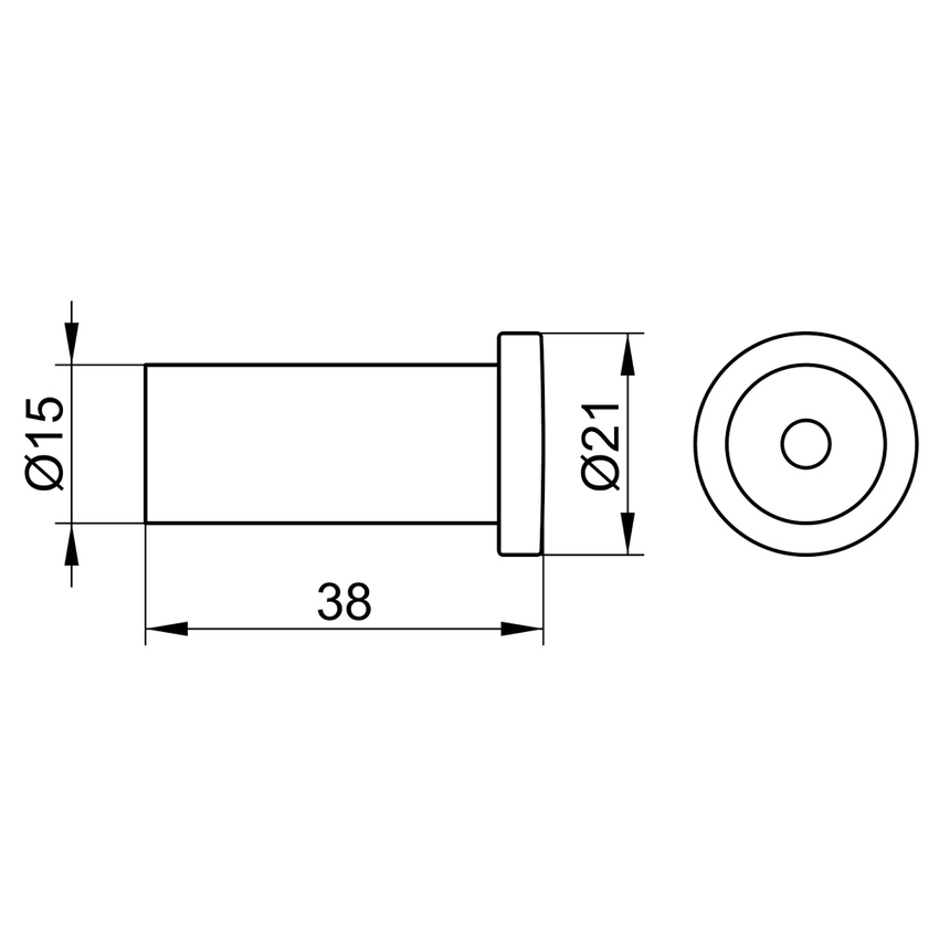 Immagine di Keuco PLAN appendiabiti, finitura cromo 14916010000