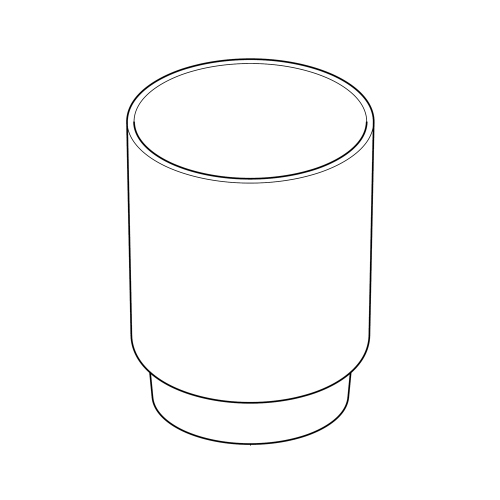 Immagine di Keuco bicchiere in acrilico 14950000100