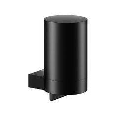 Immagine di Keuco PLAN spandisapone completo di supporto ed erogatore per sapone, colore nero finitura opaco 14951370000
