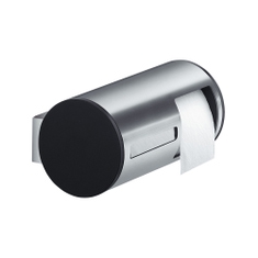 Immagine di Keuco PLAN portarotolo multiplo, montaggio orizzontale o verticale, per rotoli di larghezza 120 mm, finitura cromo 14969011200