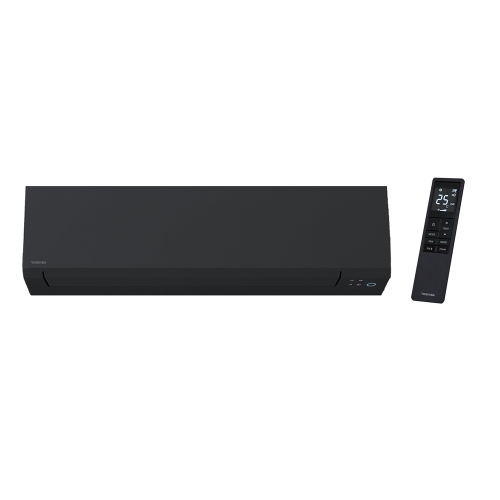 Immagine di Toshiba SHORAI EDGE BLACK R32 Unità interna a parete mono/multisplit Wi-Fi 24000 BTU, colore nero RAS-B24G3KVSGB-E
