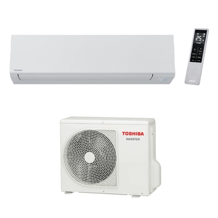 Immagine di Toshiba SHORAI EDGE WHITE Climatizzatore a parete monosplit inverter Wi-Fi colore bianco | unità esterna 2 kW unità interna 7000 BTU RAS-B07G3KVSG-E+RAS-07J2AVSG-E1