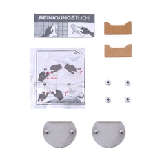 Immagine di Keuco kit da incollo composto da 1 confezione di adesivo e 2 placche di montaggio 04994000100