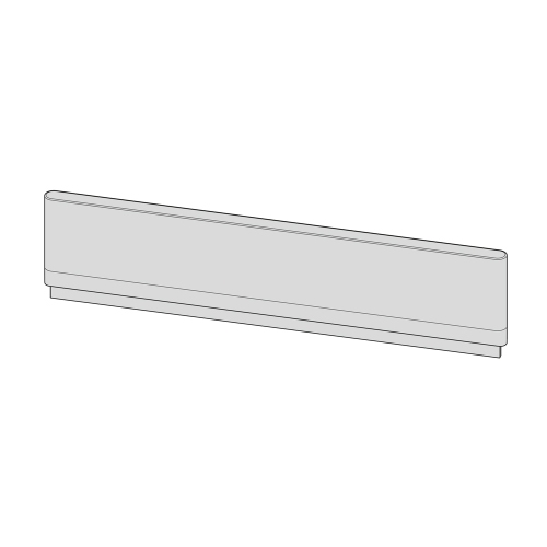 Immagine di Keuco tergivetro di ricambio, colore grigio chiaro 19959000138