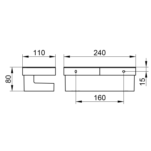 Keuco - Cestino doccia Plan - 14959010037