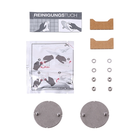 Immagine di Keuco kit da incollo composto da 1 confezione di adesivo e 1 placche di montaggio 04994000200