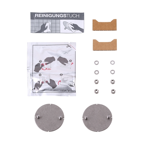 Immagine di Keuco kit da incollo composto da 1 confezione di adesivo e 1 placche di montaggio 04994000200