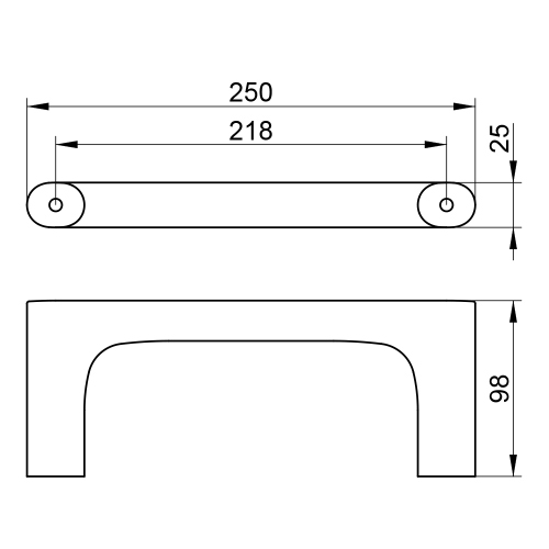Immagine di Keuco EDITION 400 portasalviette fisso, finitura cromo 11521010000