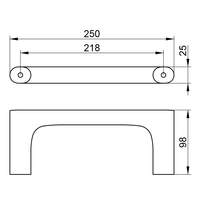 Immagine di Keuco EDITION 400 portasalviette fisso, finitura cromo 11521010000