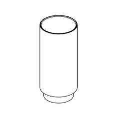 Immagine di Keuco bicchiere di ricambio in cristallo 11550009000