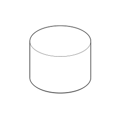 Immagine di Keuco bicchiere rovesciato di ricambio, in cristallo satinato 11552009000