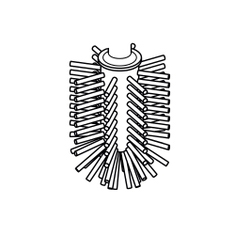 Immagine di Keuco scovolo di ricambio 11564004000