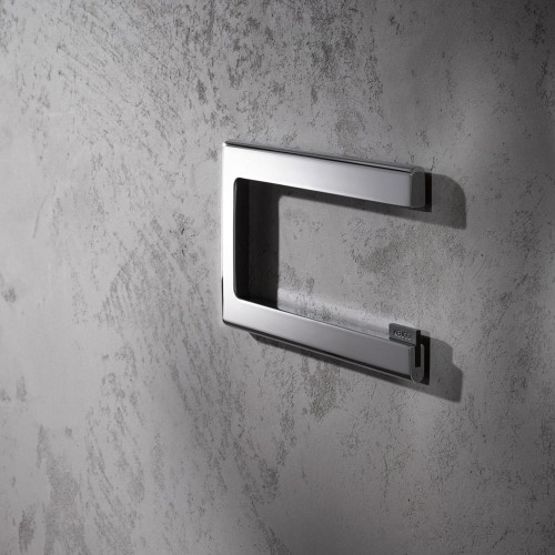 Immagine di Keuco EDITION 400 portarotolo aperto, per rotoli, per larghezza rotoli 10-12 cm, finitura cromo 11562010000