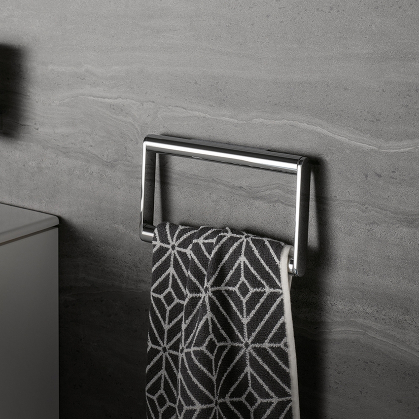 Immagine di Keuco PLAN portasalviette ad anello, finitura cromo 14921010000