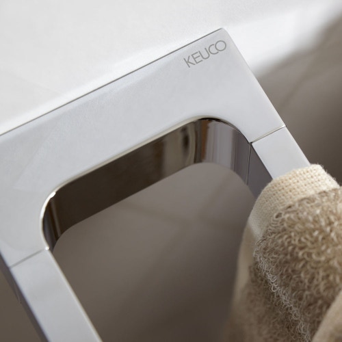 Immagine di Keuco EDITION 11 portasalviette P.45 cm doppio fisso, finitura cromo 11118010000