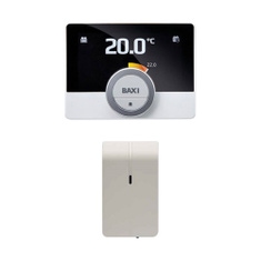 Immagine di Baxi Cronotermostato modulante Baxi Mago wireless con WI-FI integrato + kit adattatore GTW18 (Non abbinabile ai modelli con Baxi Mago di serie) A7773491