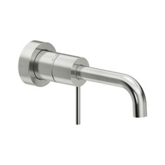 Immagine di Nobili VELIS miscelatore monocomando per lavabo a parete, senza scarico, finitura inox VE125198/1IX
