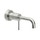 Nobili VELIS miscelatore monocomando per lavabo a parete, senza scarico, finitura inox VE125198/1IX