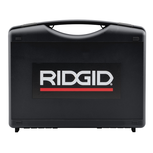 Immagine di Ridgid RP 115 Pressatrice 15 kN a batteria senza ganasce con caricabatterie da 12 V, batteria al litio Advanced 12 V 2.5 Ah e cassetta di trasporto 76938