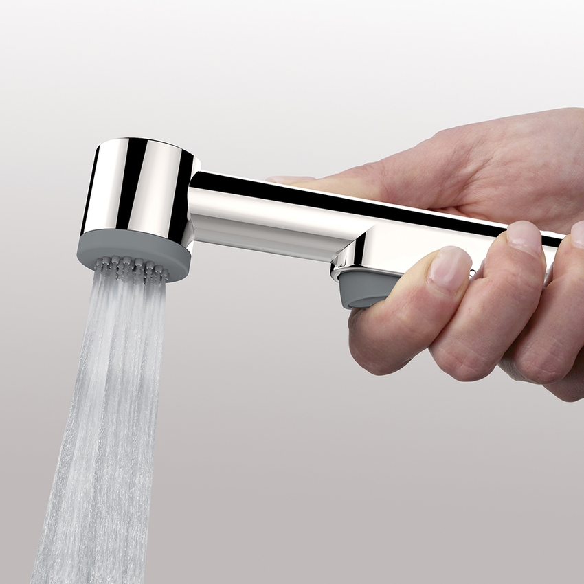 Immagine di Bossini MACAN SET idroscopino con supporto fisso in ABS, doccetta e flessibile 125 cm, finitura cromo C03270B00030004