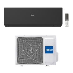 Immagine di Haier EXPERT R32 Climatizzatore a parete monosplit inverter Wi-Fi colore nero | unità esterna 2.5 kW unità interna 9000 BTU 1U25S2SM1FA+AS25XCAHRA-MB